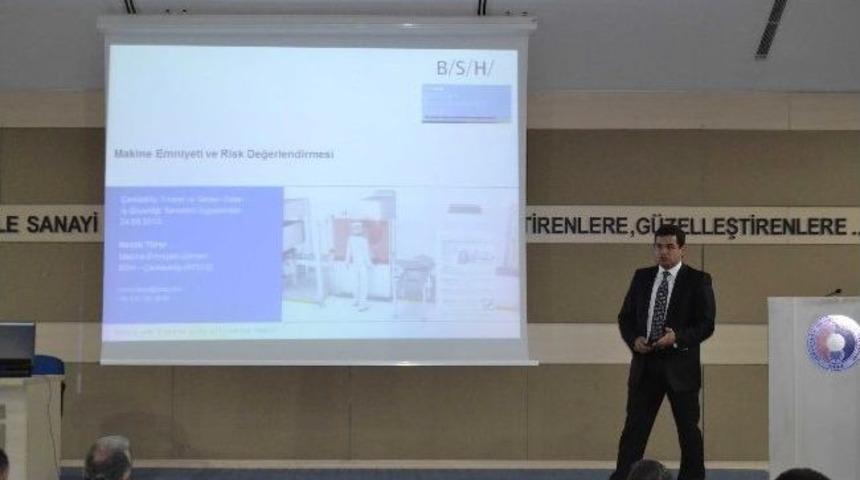 Tekirdağ'da Sanayicilere &lsquo;iş G&uuml;venliği&rsquo; Anlatıldı