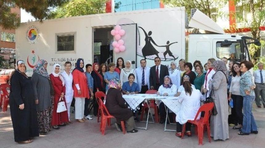 Mobil Mamografi Aracı Soma'da