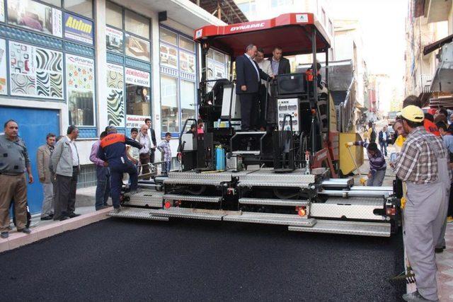 Suluova Belediyesi Asfalt Çalışmalarına Başladı