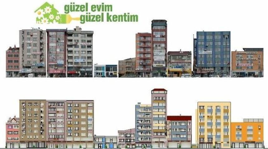 D- 100 &Uuml;zerindeki Binalara Makyaj