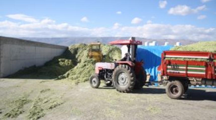 Akademisyenin Kurduğu Silaj Tesisi &Ccedil;ift&ccedil;iden Ilgi G&ouml;r&uuml;yor