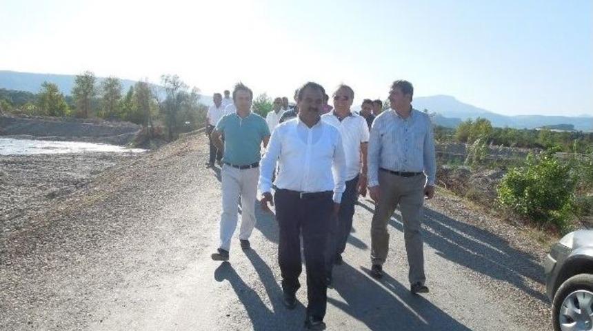 Ak Parti Antalya Milletvekili Samani, Aksu İl&ccedil;esinde İncelemelerde Bulundu