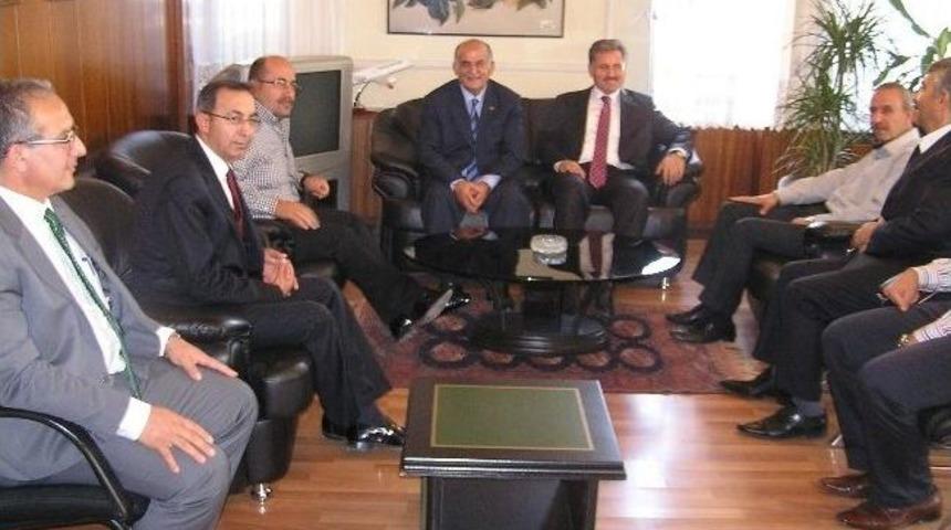 Malatya Belediye Başkanı &Ccedil;akır&rsquo;dan Tso Ve Tb&rsquo;ye Ziyaret