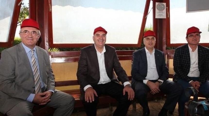 Başkan To&ccedil;oğlundan İnceleme Gezisi