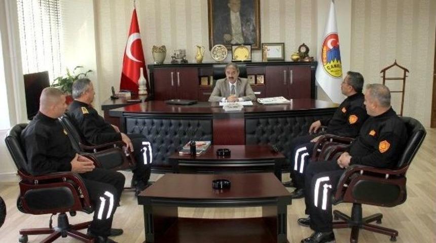 Çankırı'ya İtfaiye Kompleksi Yapılacak