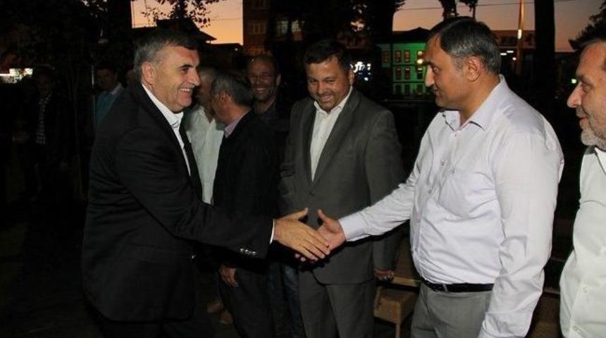 To&ccedil;oğlu Minib&uuml;s Esnafı İle Bir Araya Geldi