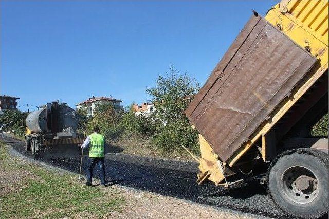 Akçakoca’da Asfalt Çalışması