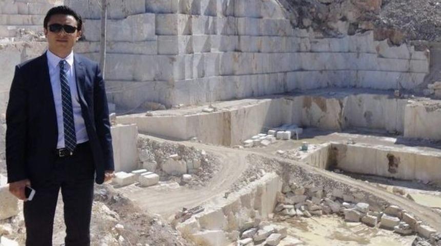 İscehisar Kaymakamı &Ouml;rnek'ten Mermer Ocağına Ziyaret