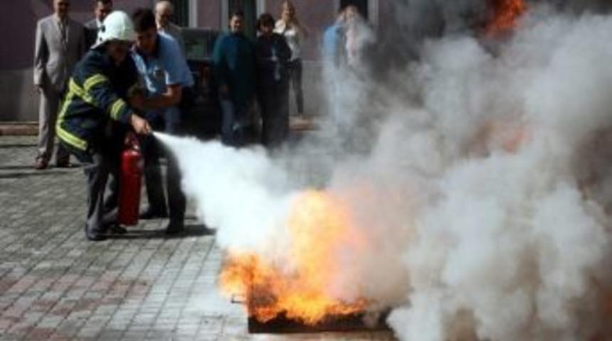 Tarım Personeline Yangın Eğitimi