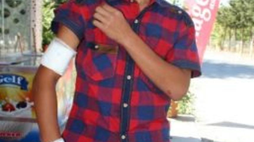 K&ouml;peğin Saldırdığı &Ouml;ğrenci Yaralandı