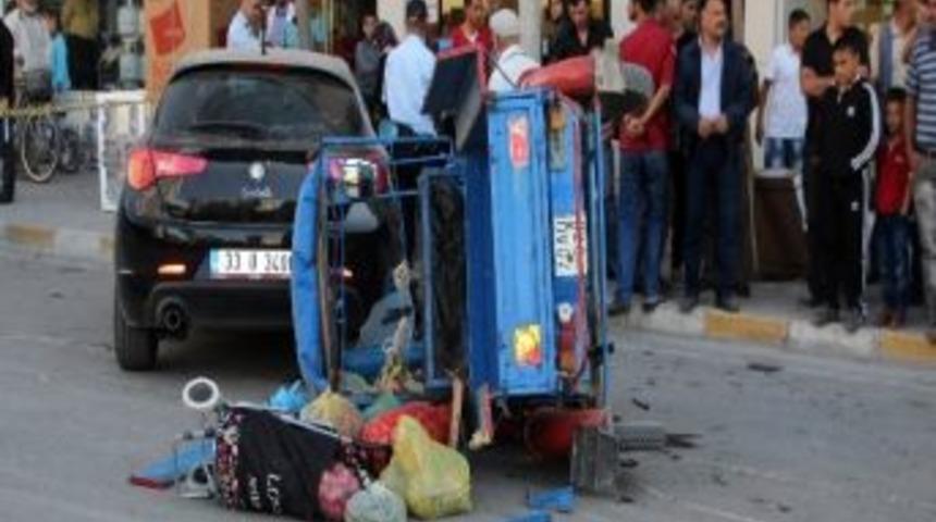 Midib&uuml;s, Triport&ouml;re &Ccedil;arptı: 2 Yaralı