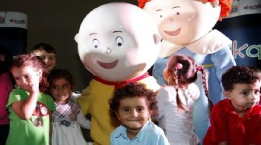 Konak Belediyesi&rsquo;nden &Ccedil;ocuklara Caillou S&uuml;rprizi