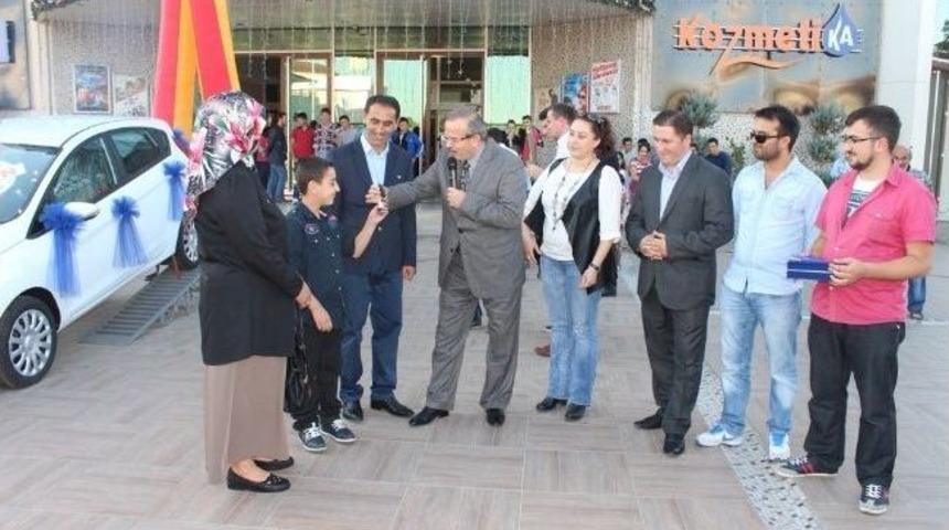 Araba Talihlisine Anahtarı Tso Başkanı &Ccedil;akır Verdi