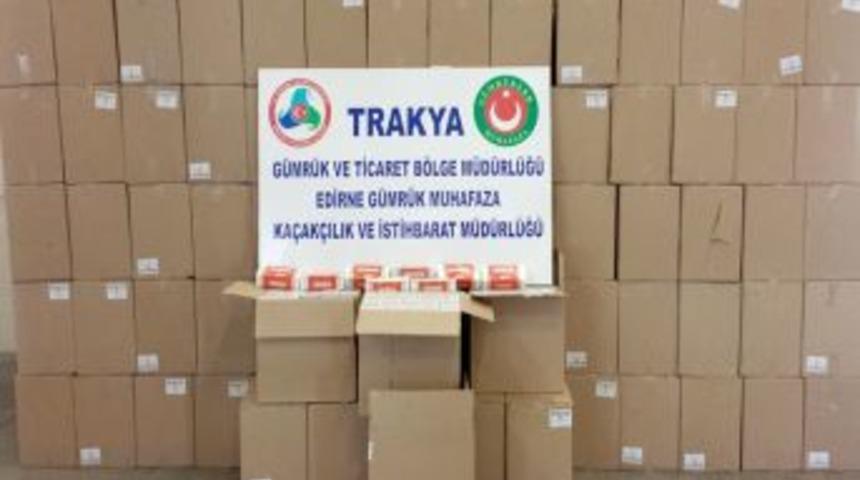 Kapıkule&rsquo;de Makaron Operasyonu