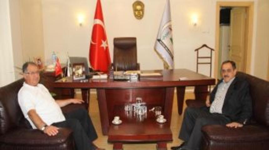 Trt Denetim Daire Başkanı Mehmet Alkaş, Başkan Yazıcı&rsquo;yı Ziyaret Etti