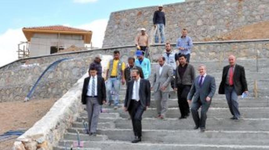 Başkan Akgül, Yatırımları Yerinde Inceledi