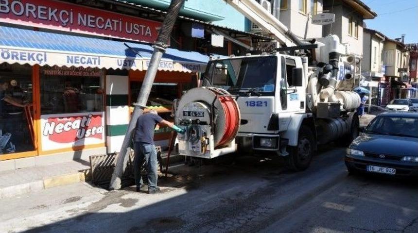 Mudanya&rsquo;da Yağmurlar &Ouml;ncesi R&ouml;garlar Temizleniyor