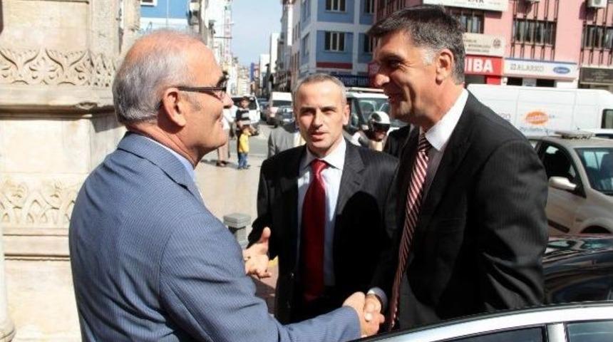 Bosna Hersek B&uuml;y&uuml;kel&ccedil;isi Dzanko&rsquo;dan Başkan Yılmaz'a Ziyaret