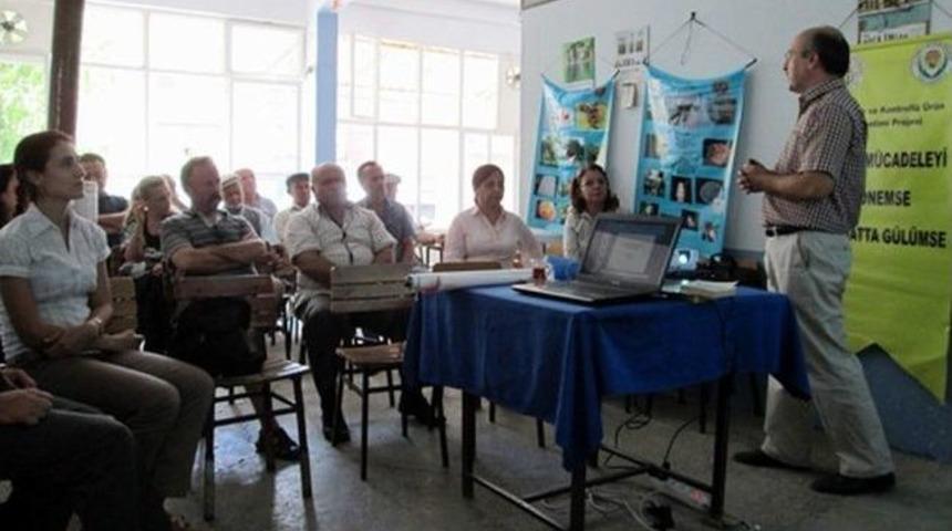 Aydınlı &Ccedil;ift&ccedil;iye Meyve Sineği Ve Unlu Bit Bilgilendirmesi