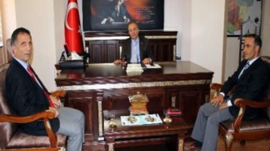 İha Heyetinden, Tunceli Valisi G&uuml;ner&rsquo;e Ziyaret