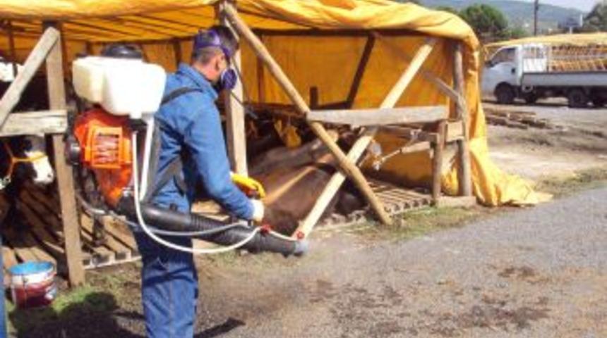 Kurbanlık Pazarında Dezenfeksiyon &Ccedil;alışmaları Yapılıyor