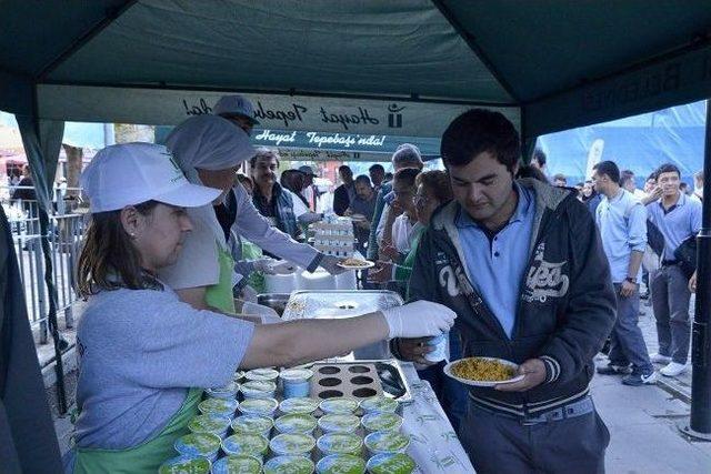 Geleneksel Ahilik Pilavı Tepebaşı’ndan