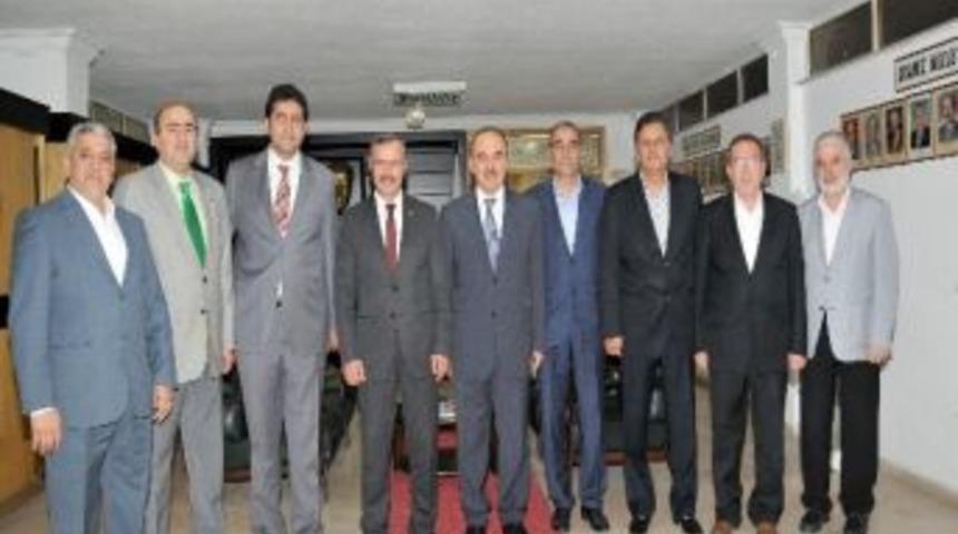 Vali Erol&rsquo;dan Konya Sanayi Odası&rsquo;na Ziyaret