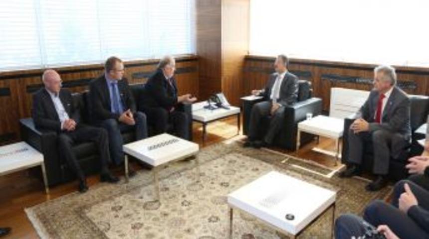 Alman Enerji Şirketi Temsilcileri Kayseri'deki Yatırım Alanlarını Inceledi