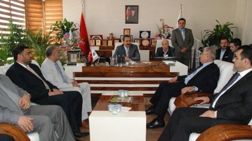 Ticaret Borsası Musul Valisi&rsquo;ni Ağırladı