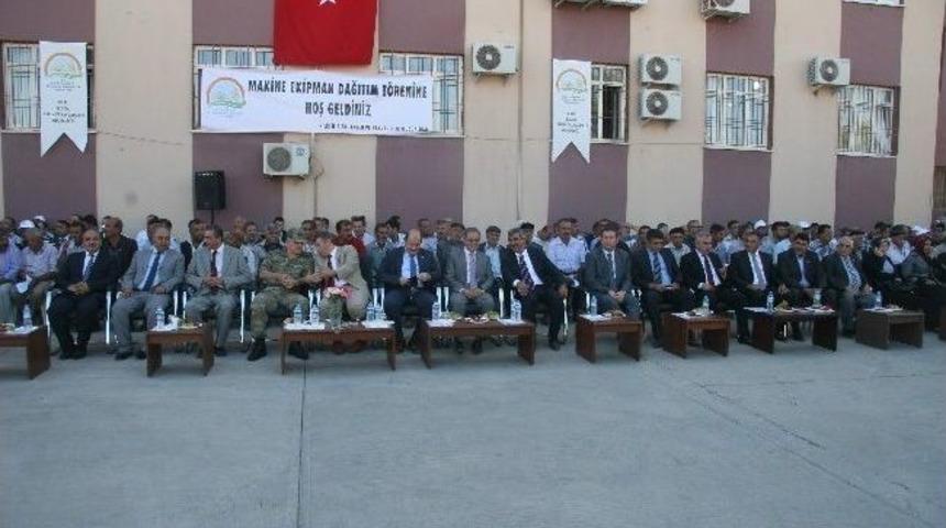 Makine Ve Ekipman Dağıtım T&ouml;reni Yapıldı