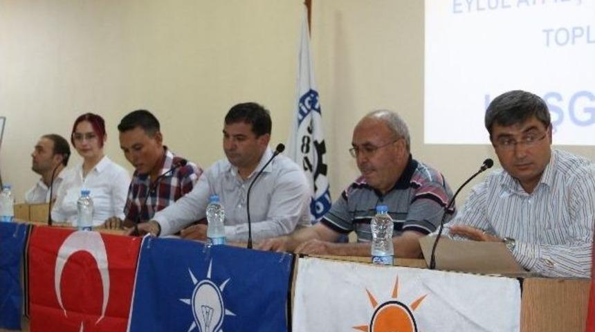 Ak Parti Mut İl&ccedil;e Danışma Meclisi Toplantısı Yapıldı