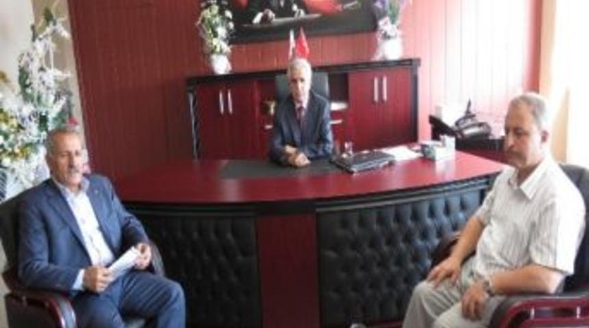 Şahin&rsquo;den Vergi M&uuml;fettişleri Grup Başkanı Polat&rsquo;a Ziyaret