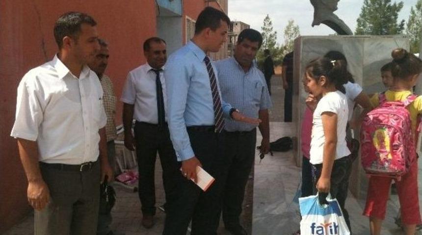 Halfeti Kaymakamı Keklik&rsquo;ten Okullarda İnceleme