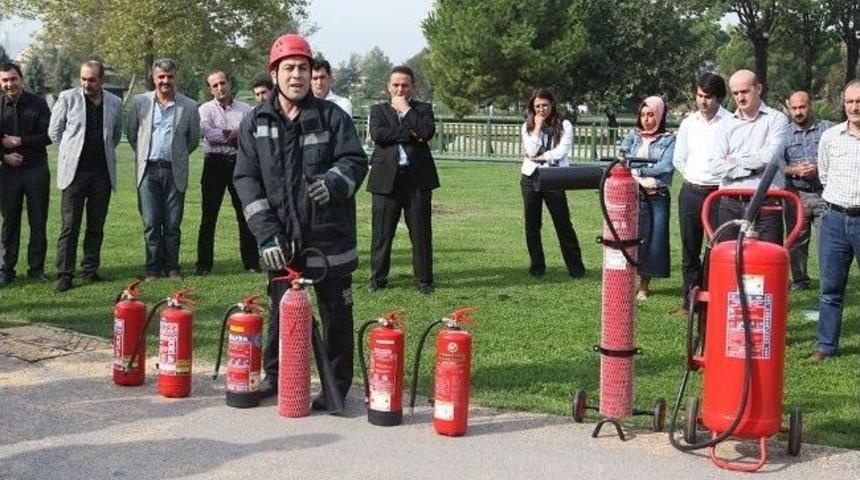 Saski&rsquo;de Yangın Tatbikatı