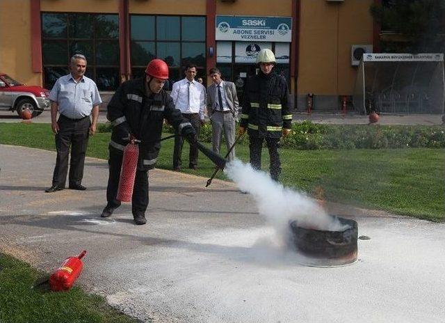 Saski’de Yangın Tatbikatı