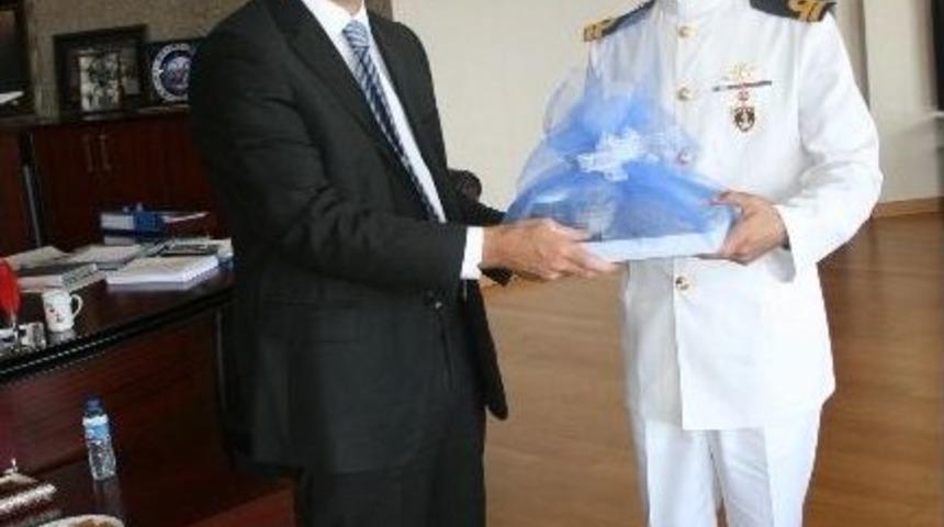 Başkan Albayrak&rsquo;a Preveze Deniz Zaferi Ve Deniz Kuvvetleri G&uuml;n&uuml;nde Ziyaret