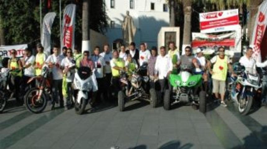 Motosiklet Tutkunları Organ Bağışı İ&ccedil;in Yollarda