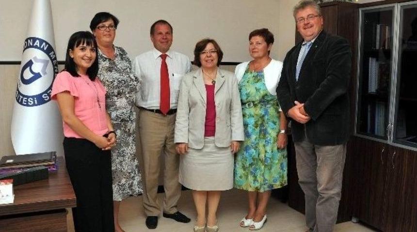 Panevezys College Heyeti Adü’yü Ziyaret Etti