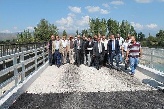 Akçay Köprüsü Törenle Hizmete Girdi