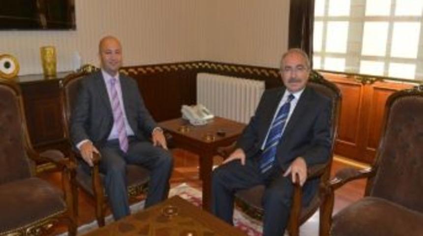 Selanik Başkonsolosu Biltekin&rsquo;den Vali Yaman&rsquo;a Ziyaret