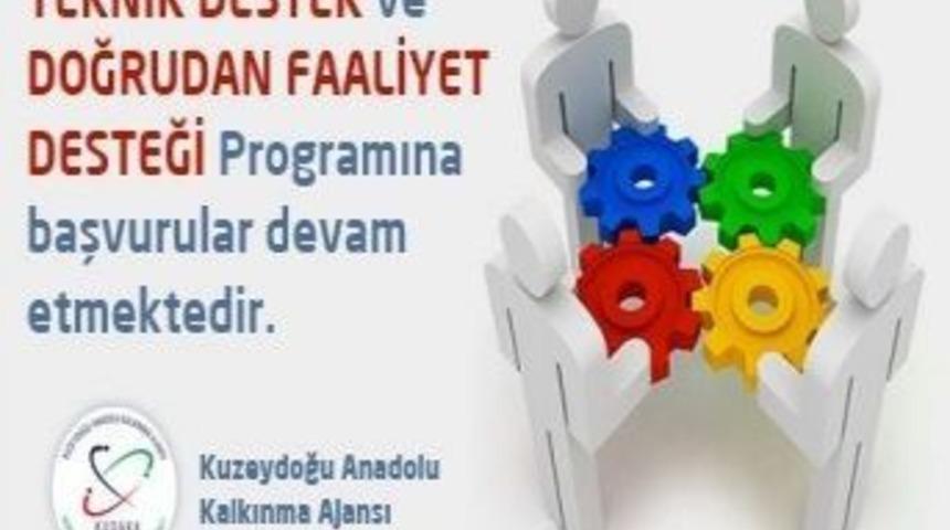Kudaka Teknik Destek Ve Doğrudan Faaliyet Destek Programı&rsquo;na Başvurular Devam Ediyor