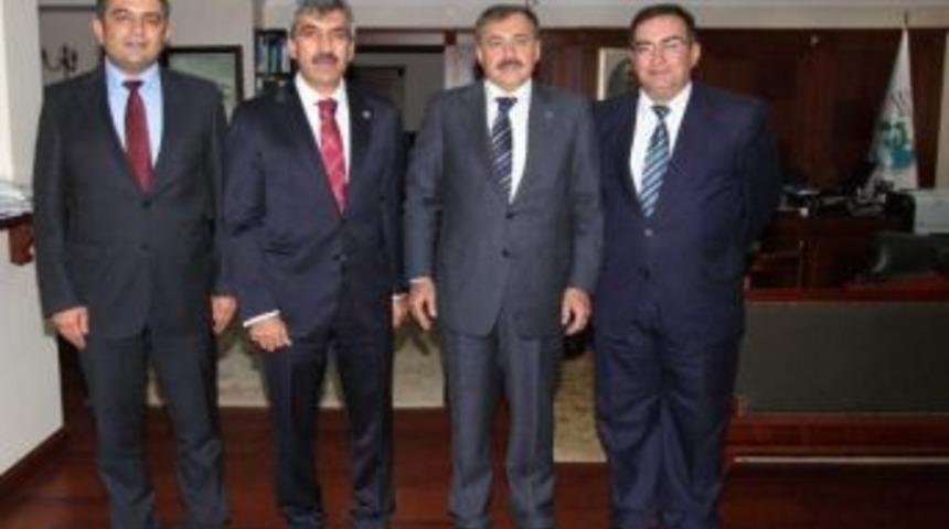 Ak Parti Heyeti Bakan Eroğlu’nu Ziyaret Etti