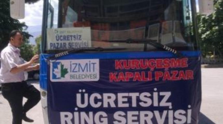 İzmit'te 6 Bin 580 Kişi Pazara Taşındı