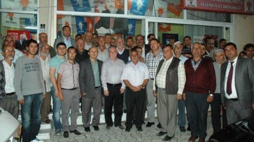 Ak Partili Berber'den Selendi Ziyareti