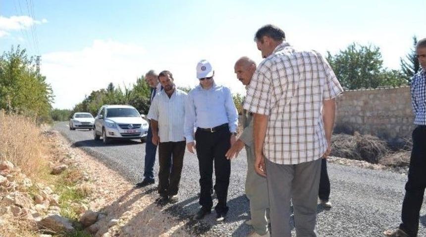 Kaymakam Uğur Sezer, Korgun K&ouml;y&uuml;nde İncelemelerde Bulundu