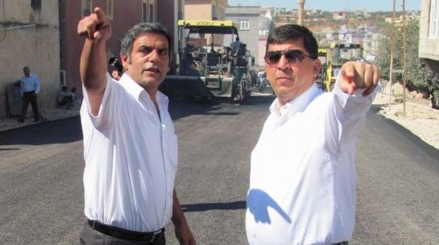 Şehitkamil Belediyesin'den Elif Beldesine Sıcak Asfalt