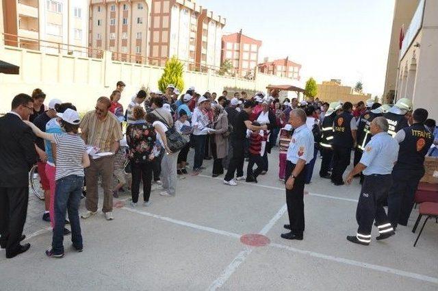 Tekirdağ İtfaiyesinden Özel Eğitim Merkezinde Tanıtım Programı