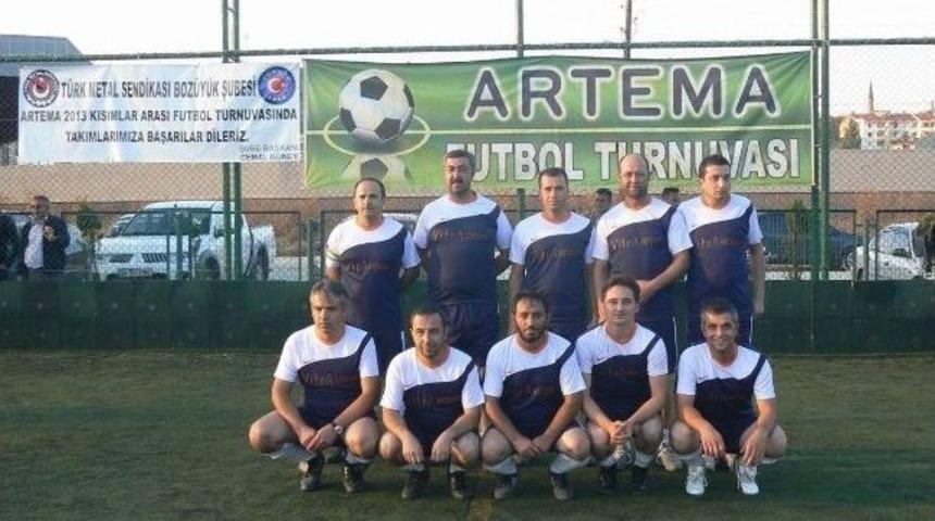 Fabrika &Ccedil;alışanlarından Futbol Turnuvası