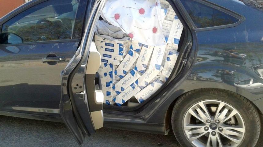 Aksaray’da Kaçak Sigara Operasyonu