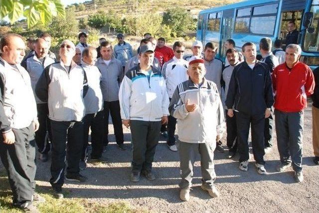 Melikgazi Personeli Sabah Sporu Ve Doğa Yürüyüşünde